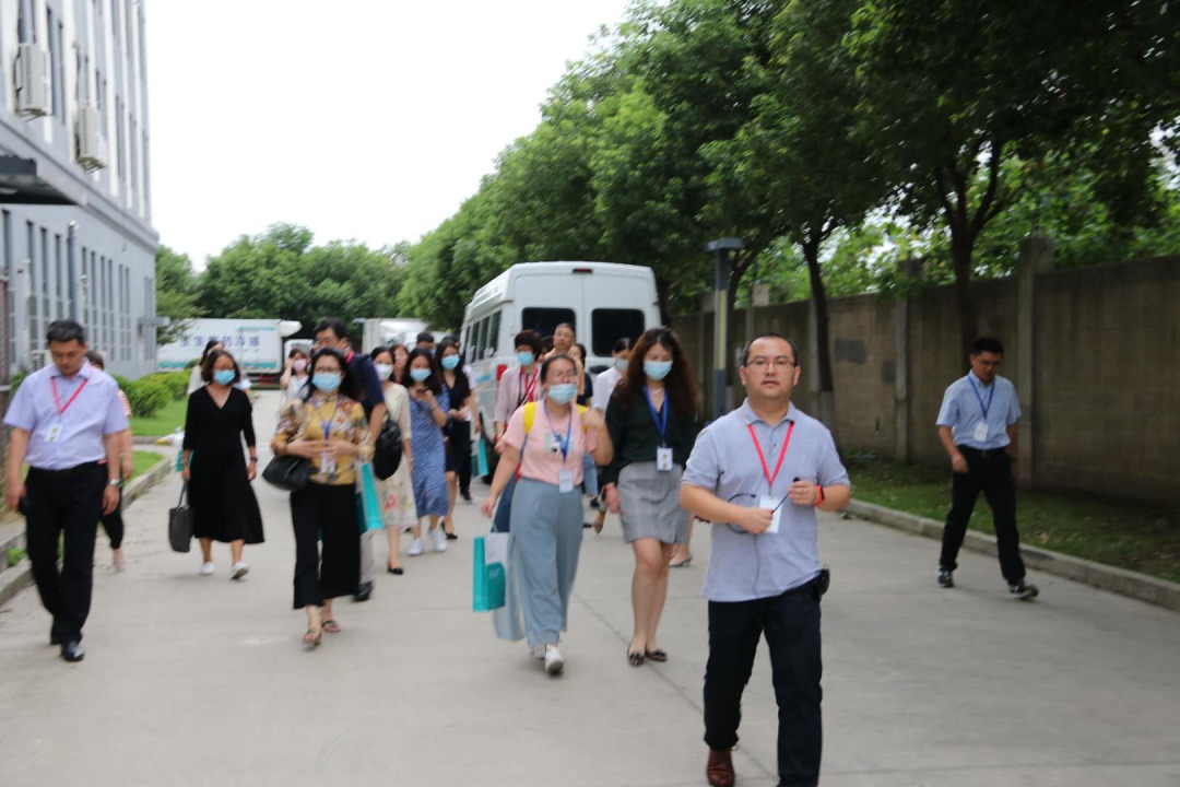 August 7, 2020 — 4th milestone review, Shanghai (visit to Shengsheng Logistics' Shanghai campus)
