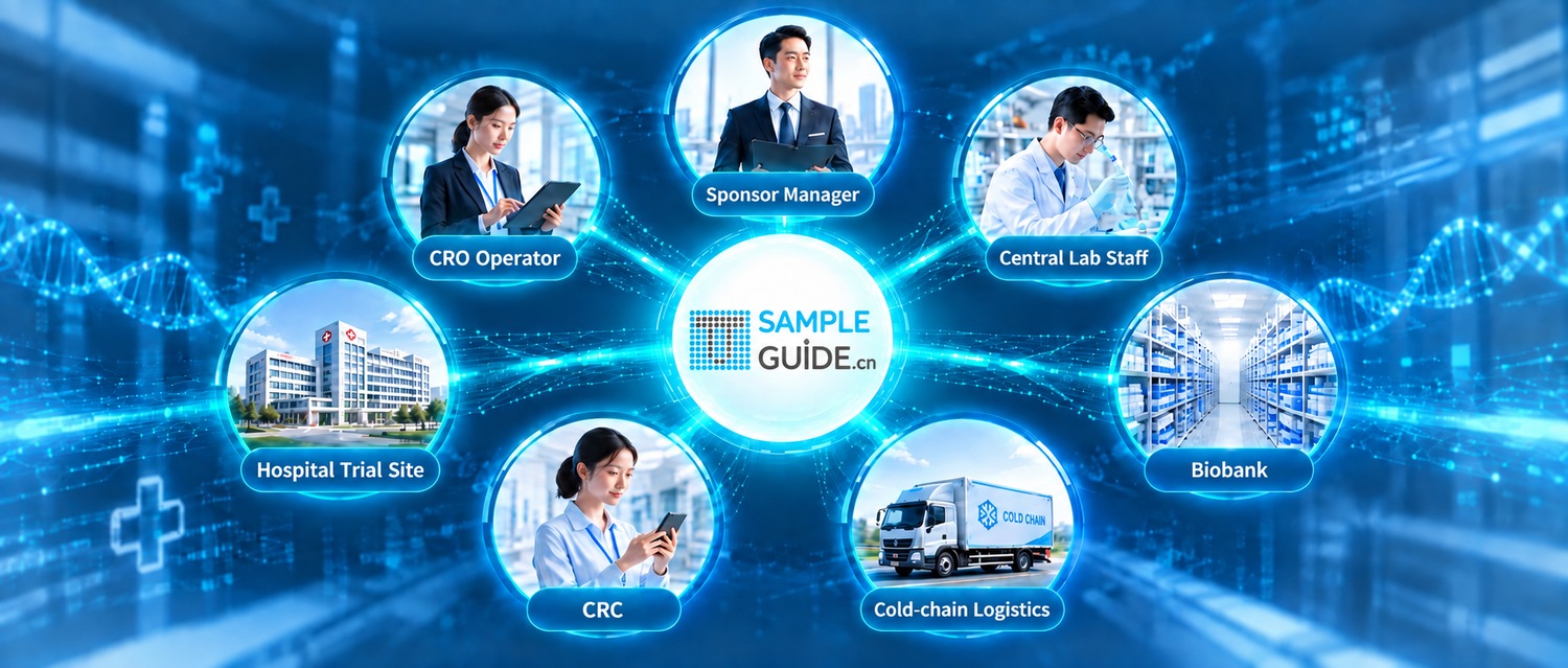 Value for sponsors, CROs, central labs, trial sites, SMOs, cold-chain logistics and biobanks